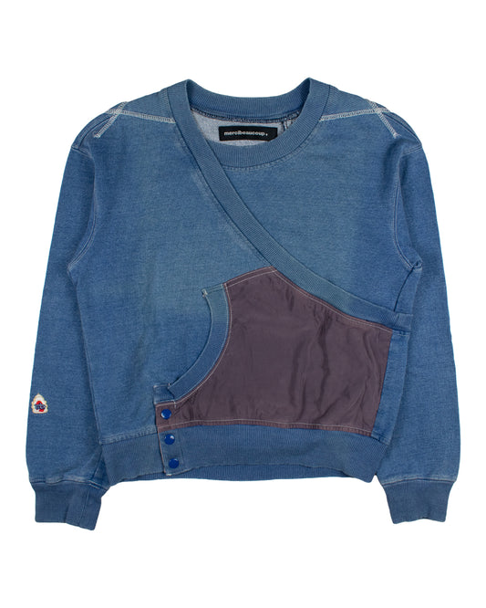 Mercibeaucoup Reconstructed Hybrid Crewneck