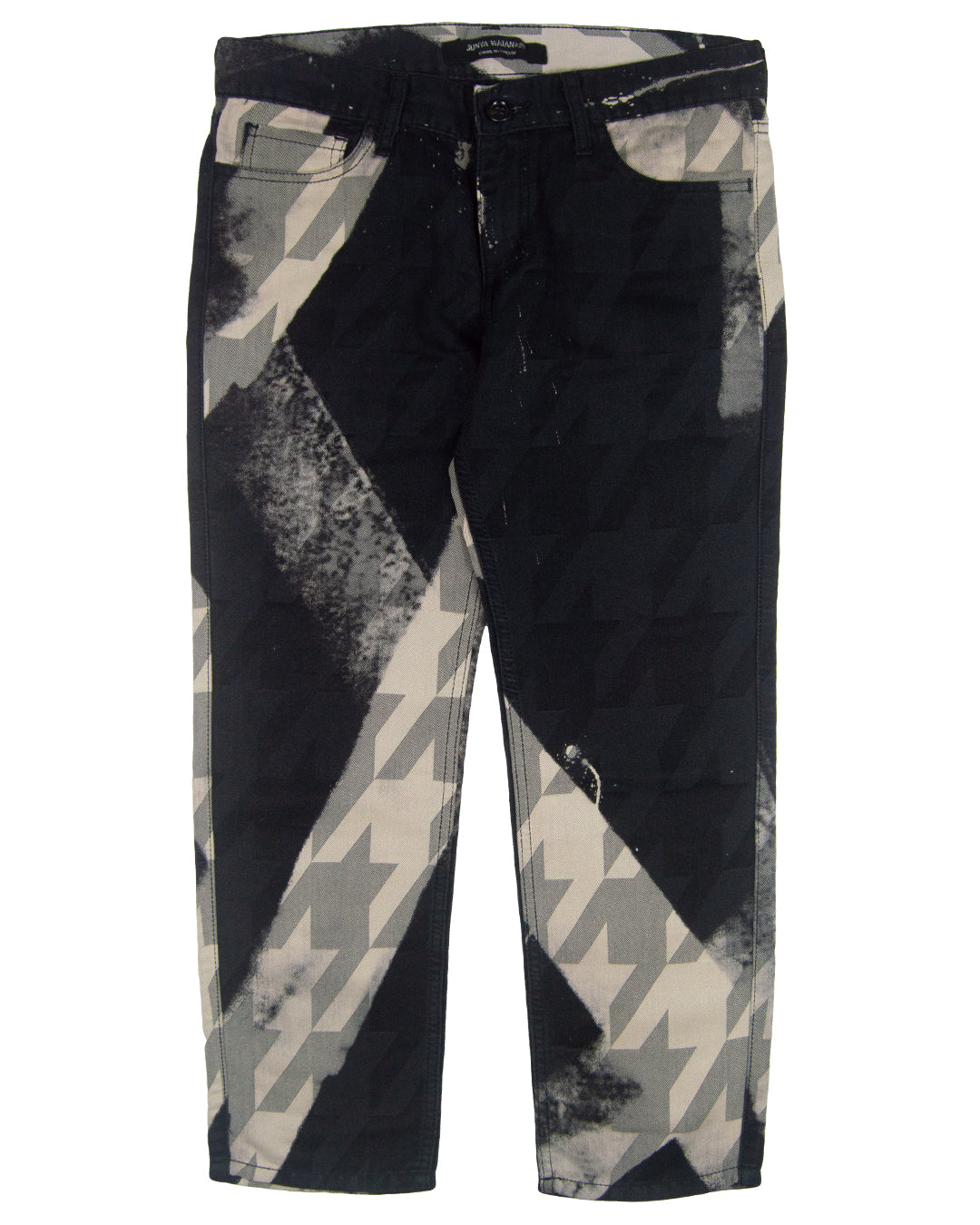 Junya Watanabe Geometric Cropped Pants