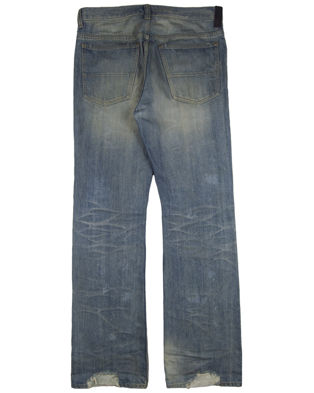 Isamu Katayama Backlash Distressed Rocker Denim