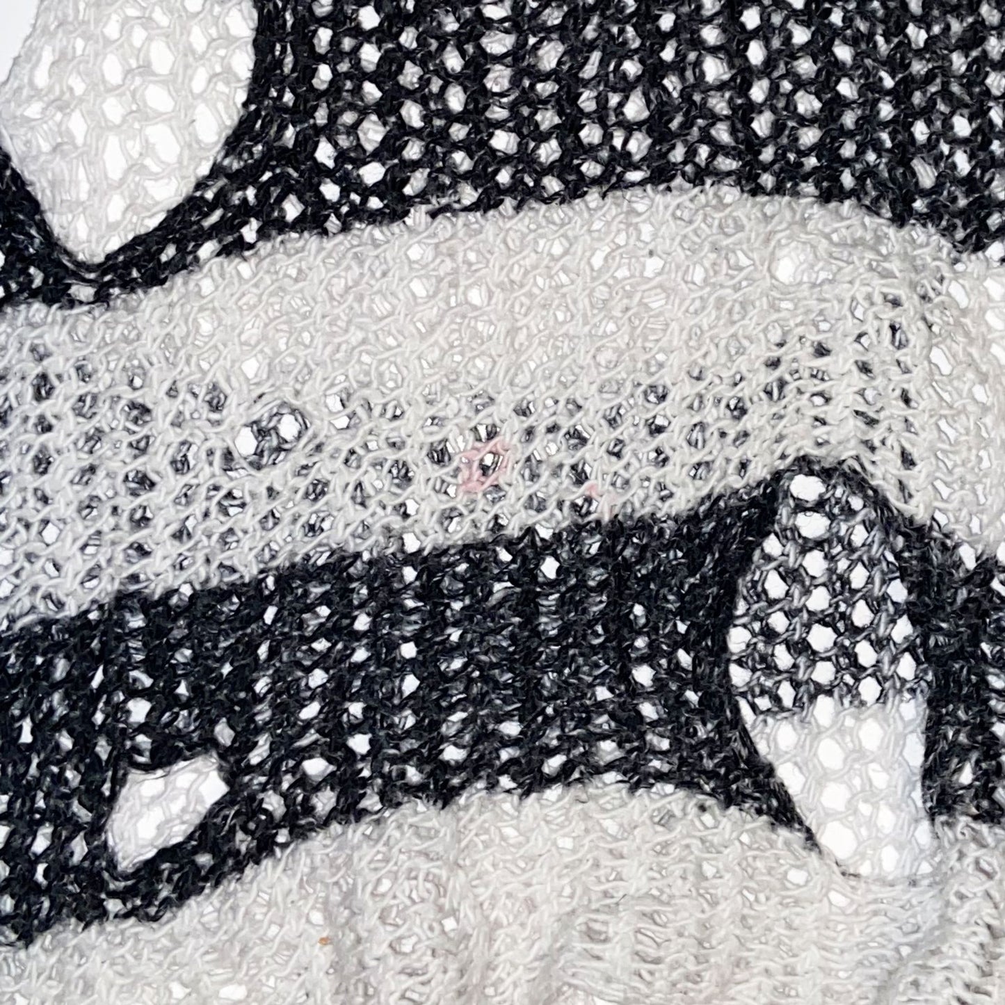 Junya Watanabe MAN Destroyed Striped Knit Sweater – AW02