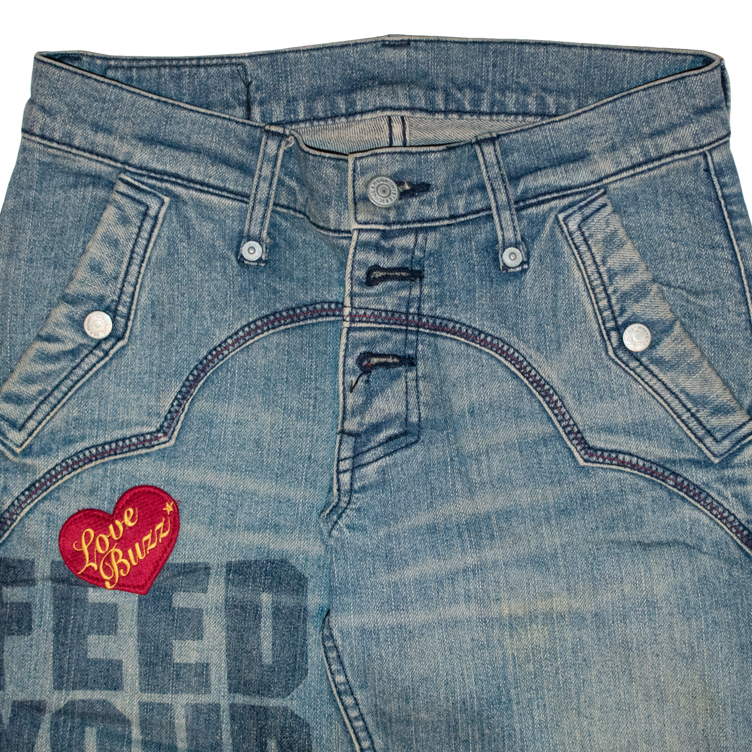 Hysteric Glamour Feed Your Head Denim