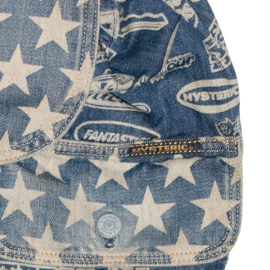 Hysteric Glamour All Over Print Denim Backpack – 1990’s