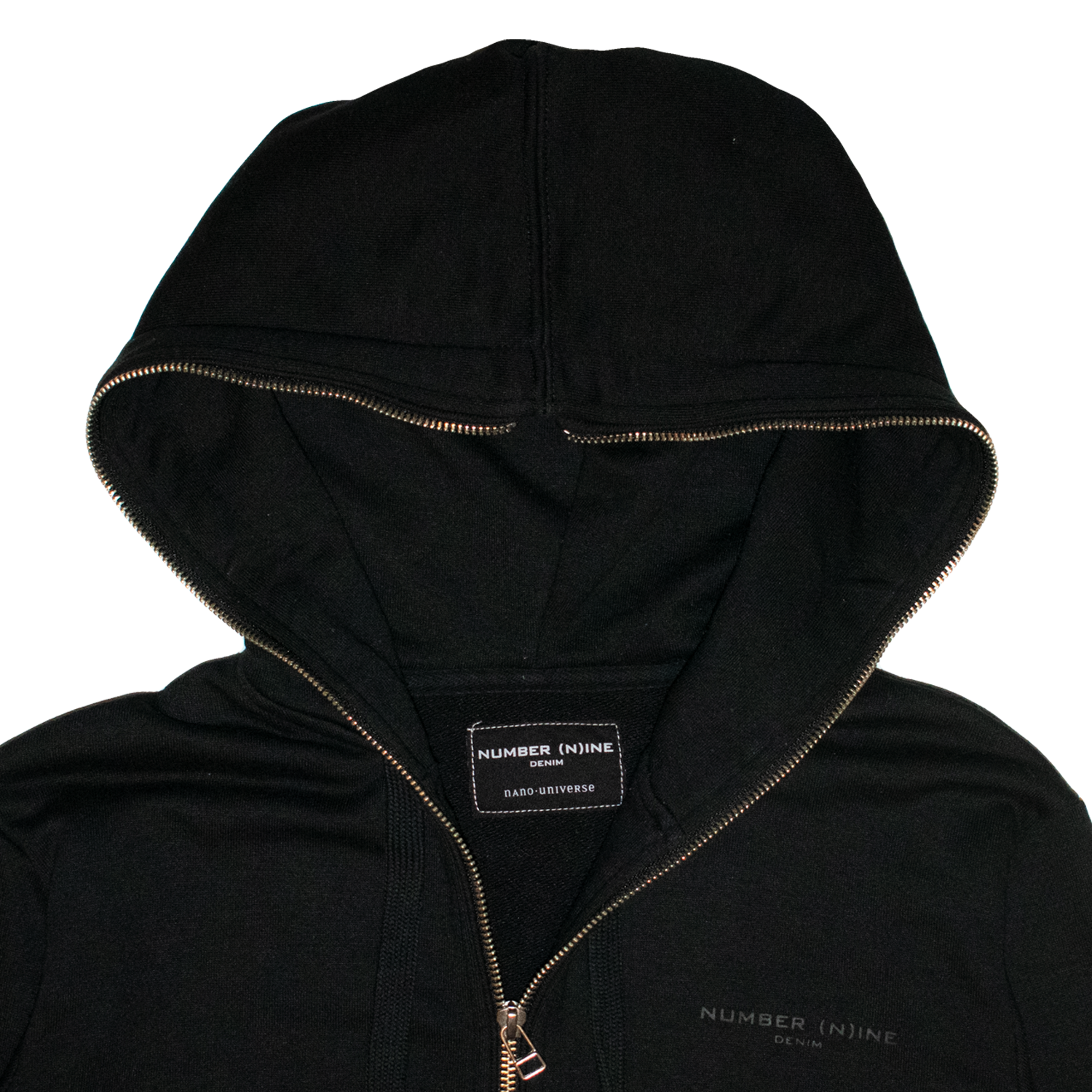 Number (N)ine Full Zip Hoodie – SaolMortem Number (N)ine Full Zip Hoodie – SaolMortem