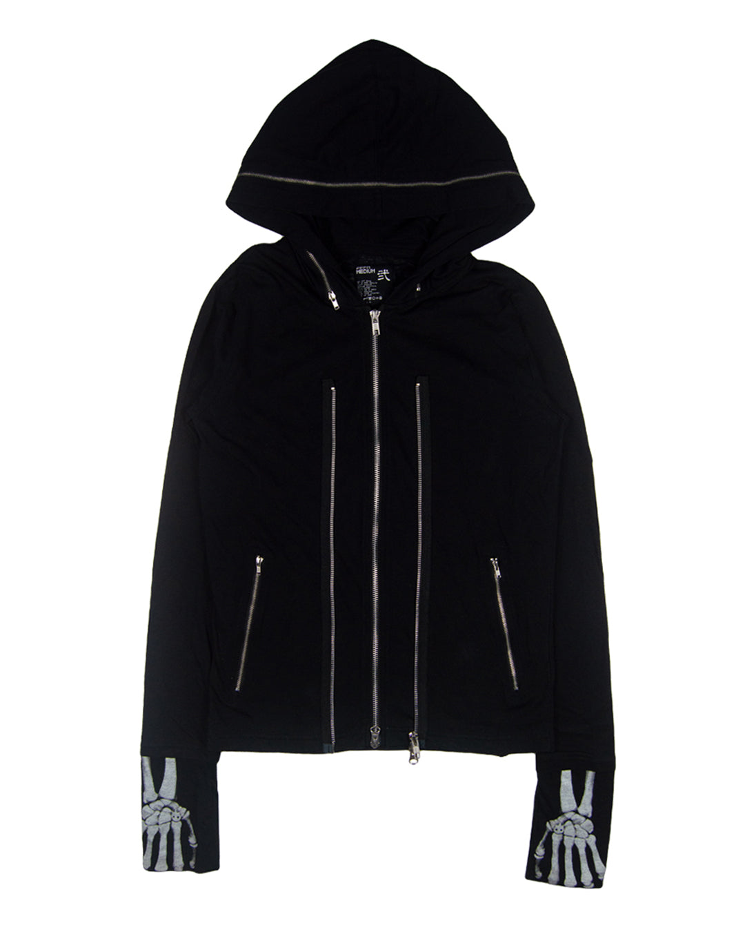 PPFM Multi Zip Skeleton Hoodie – 2010