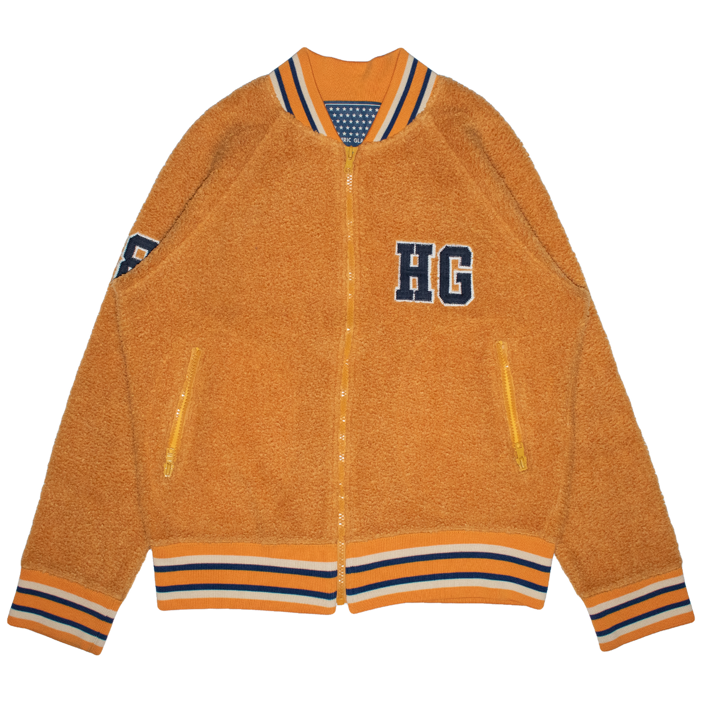Hysteric Glamour Hysteric Heavy Fleece Varsity Jacket