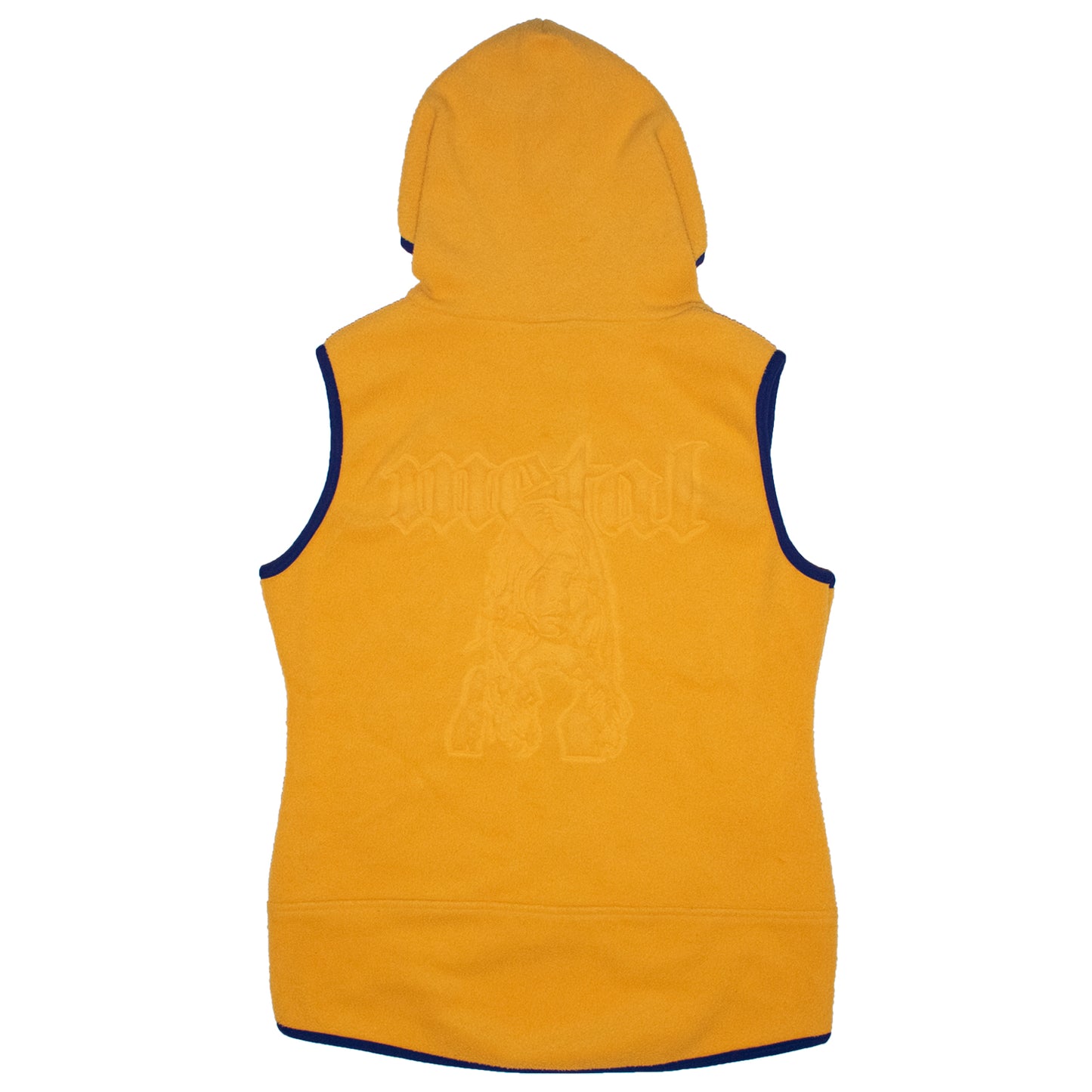 Hysteric Glamour Metal Embossed Fleece Hooded Vest