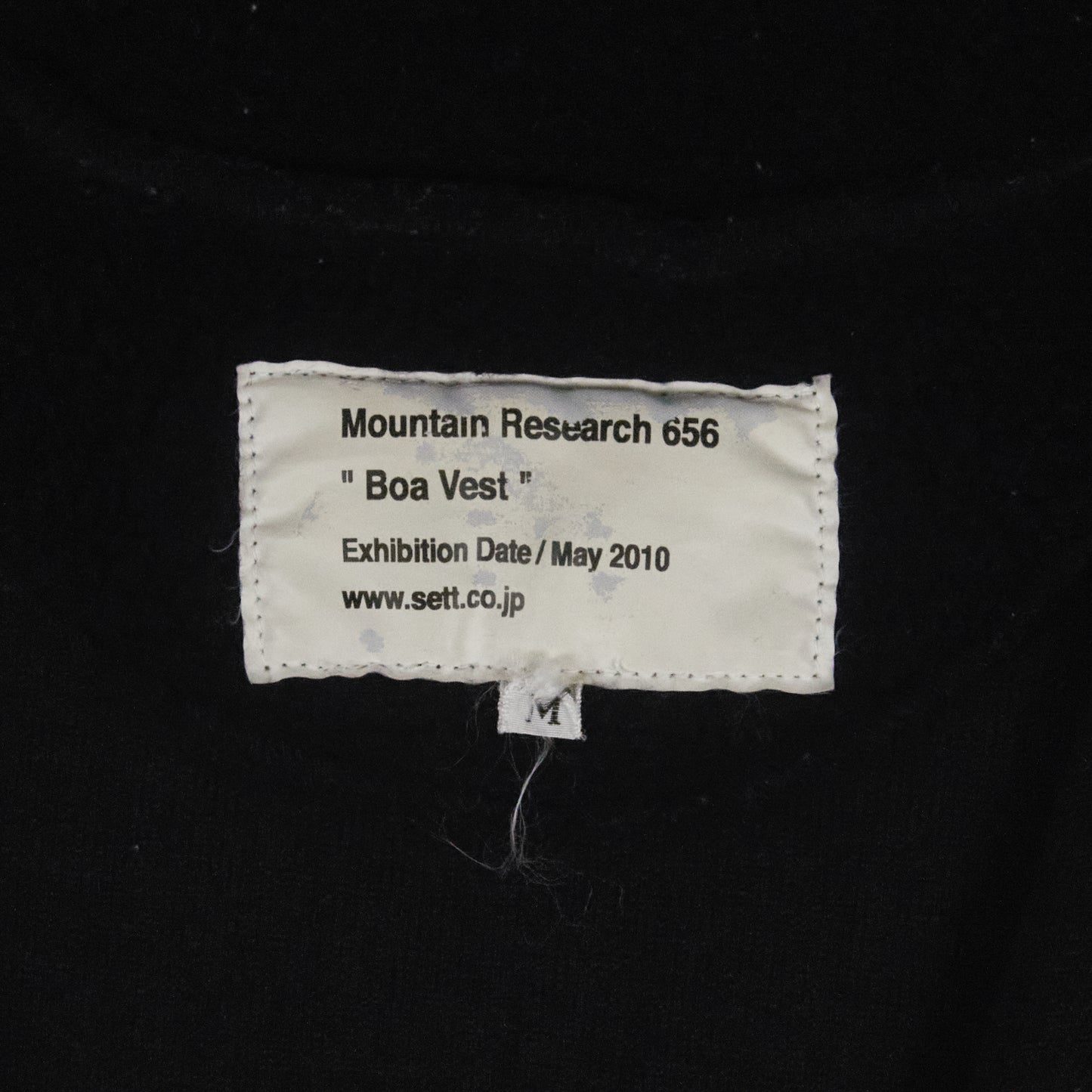 Mountain Research Boa Fleece Vest – SS10