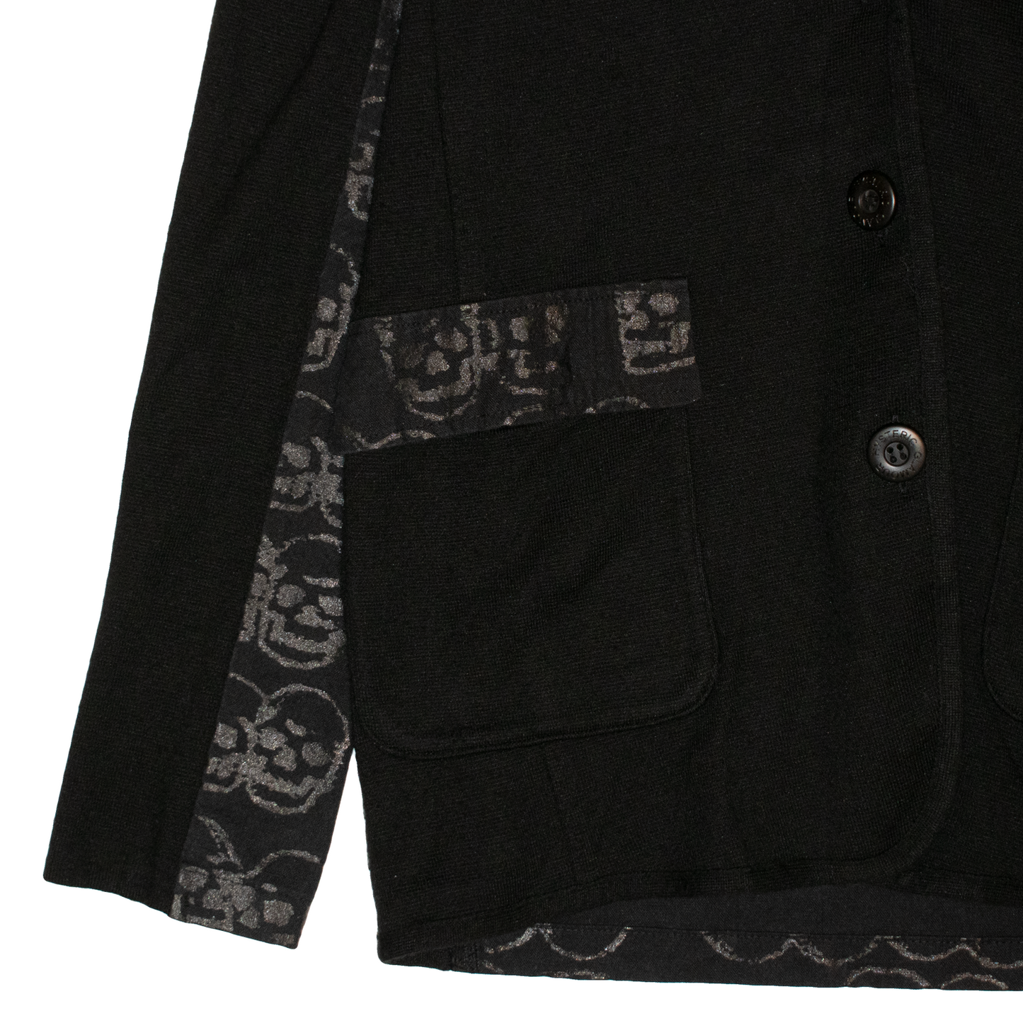 Hysteric Glamour Skulls Hooded Knit Cardigan - 1990’s