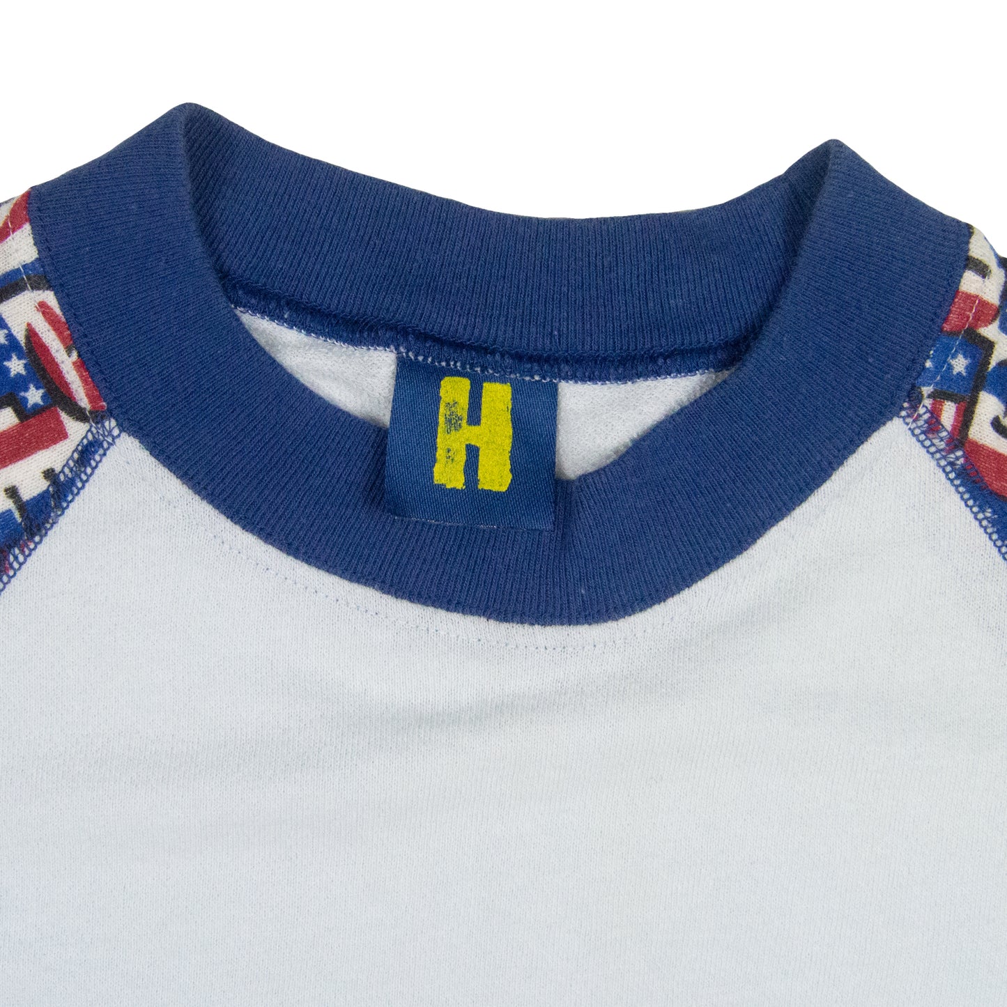 Hysteric Glamour Americana Logo French Terry Ringer Tee