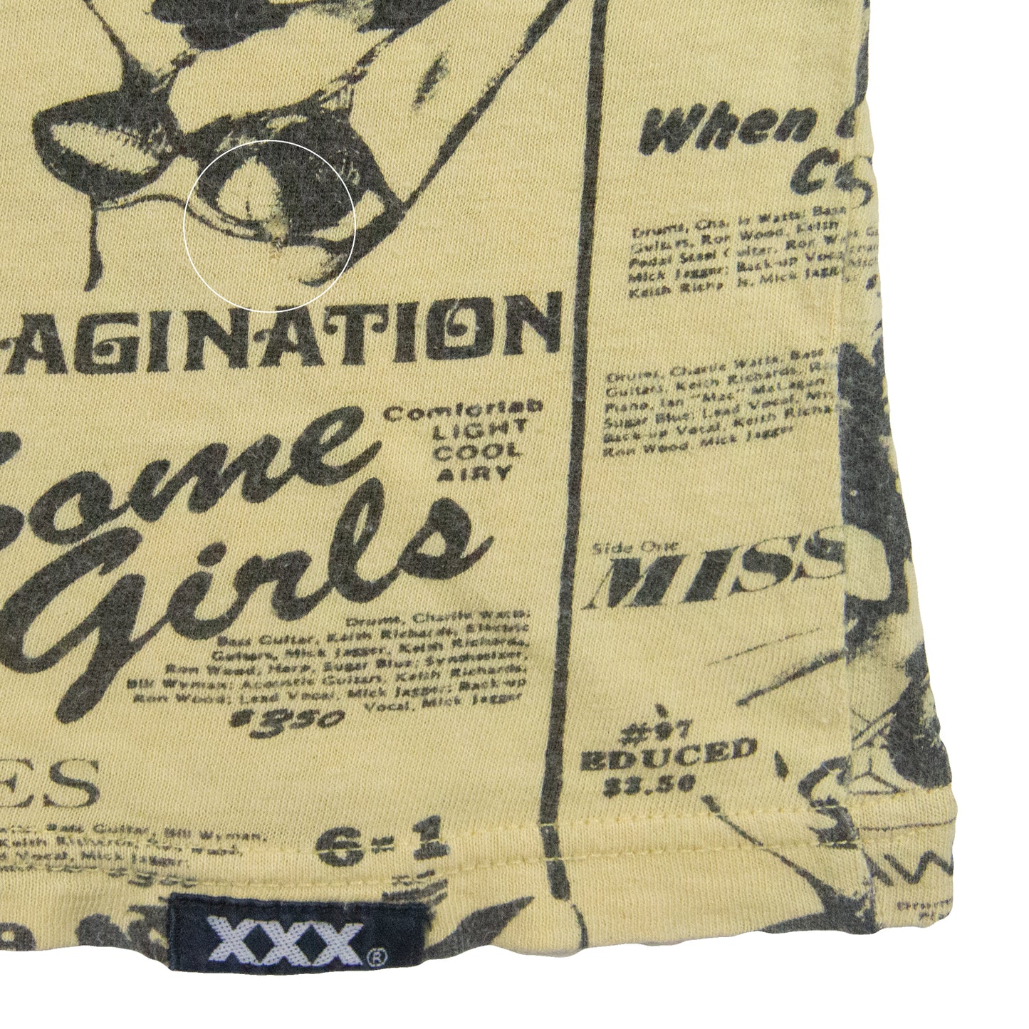 Hysteric Glamour x Rolling Stones All Over Print Tee