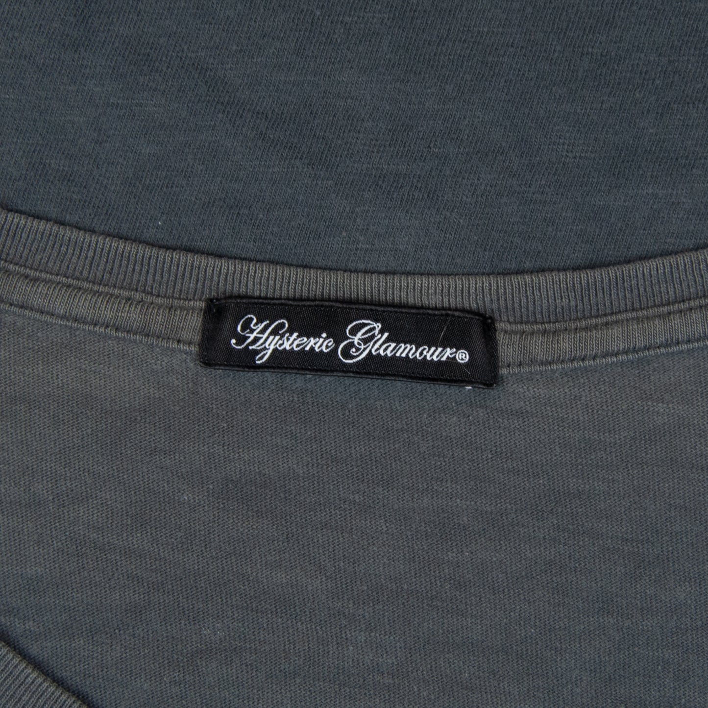 Hysteric Glamour Cherry Star Pin Up Logo Long Sleeve Tee