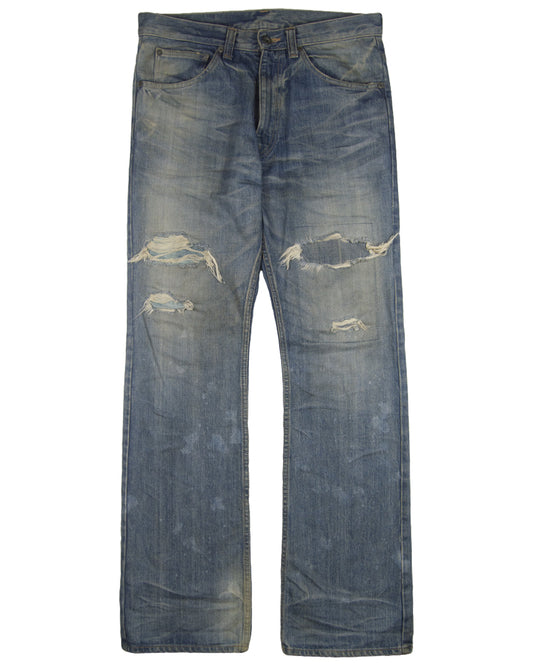 Isamu Katayama Backlash Distressed Rocker Denim