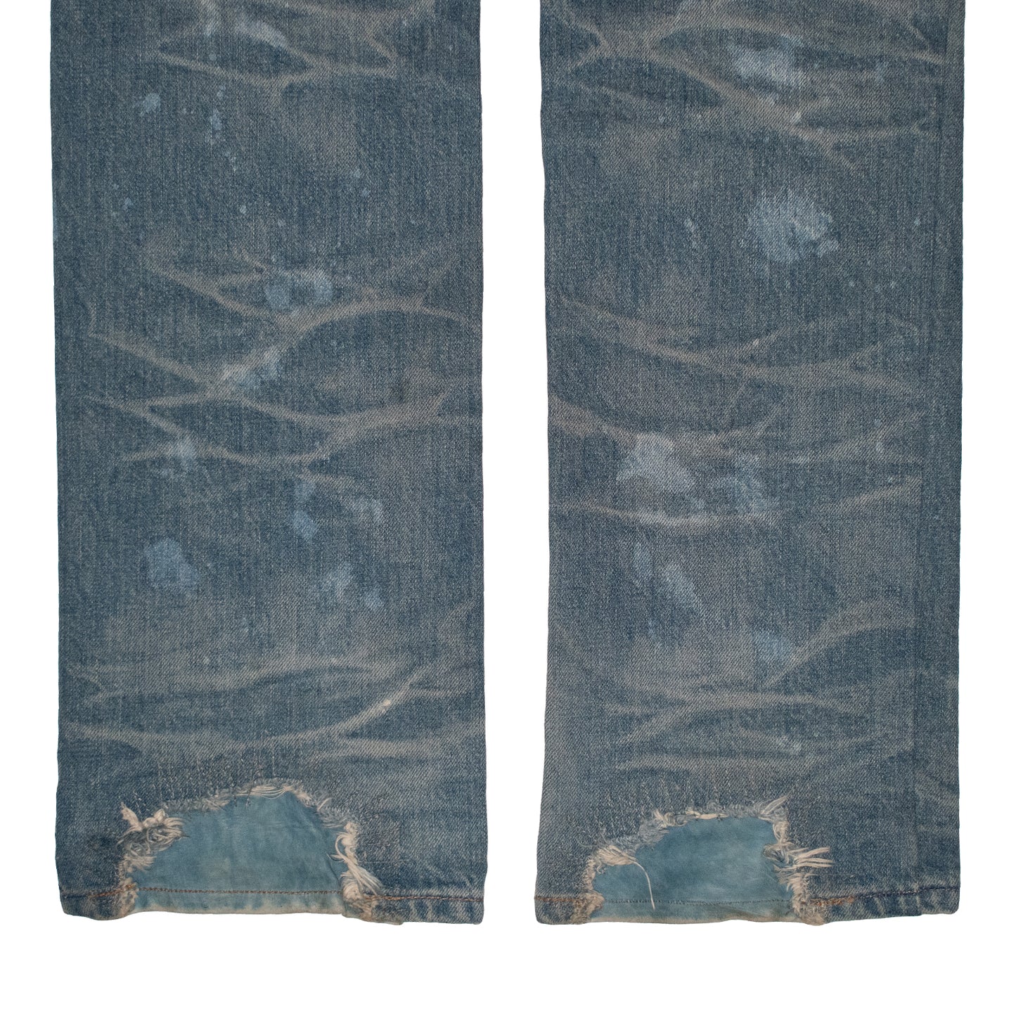 Isamu Katayama Backlash Distressed Rocker Denim