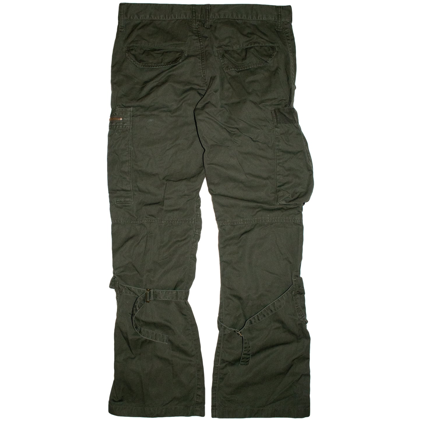 ファッション00s y2k TETE HOMME gimmick cargo pants - パンツ