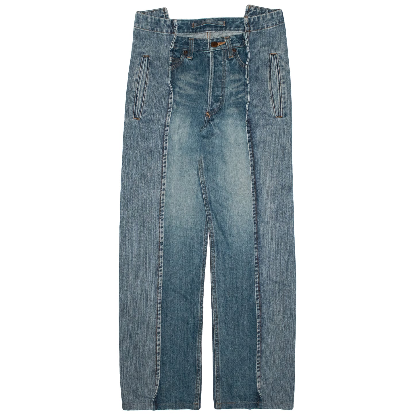 Miharayasuhiro Reconstructed Hybrid Denim