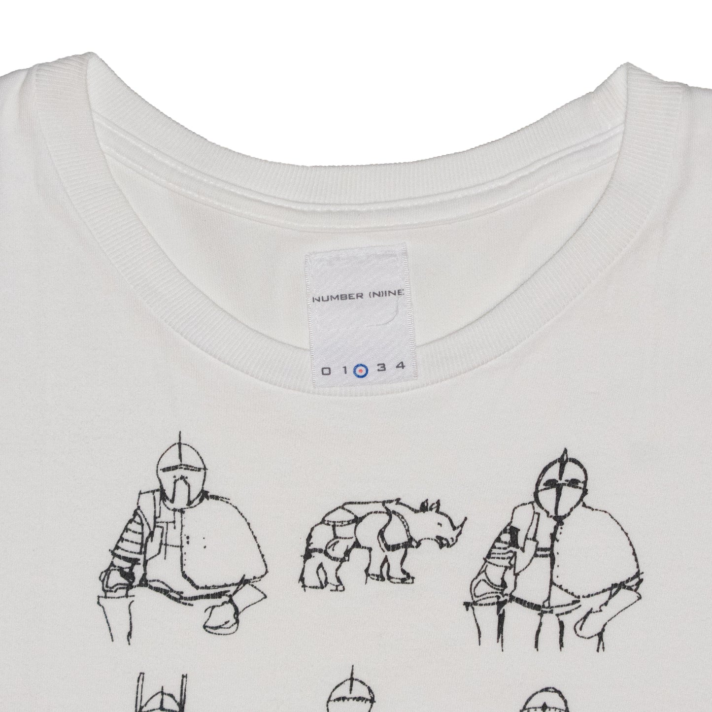Number (N)ine Giovanni Estevez Knights Tee – AW00