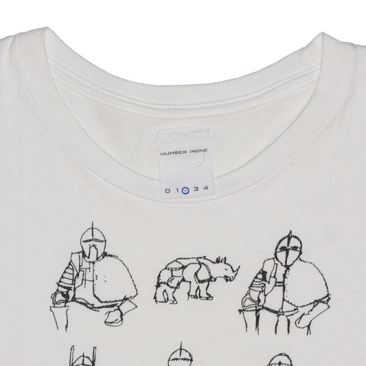 Number (N)ine Giovanni Estevez Knights Tee – AW00