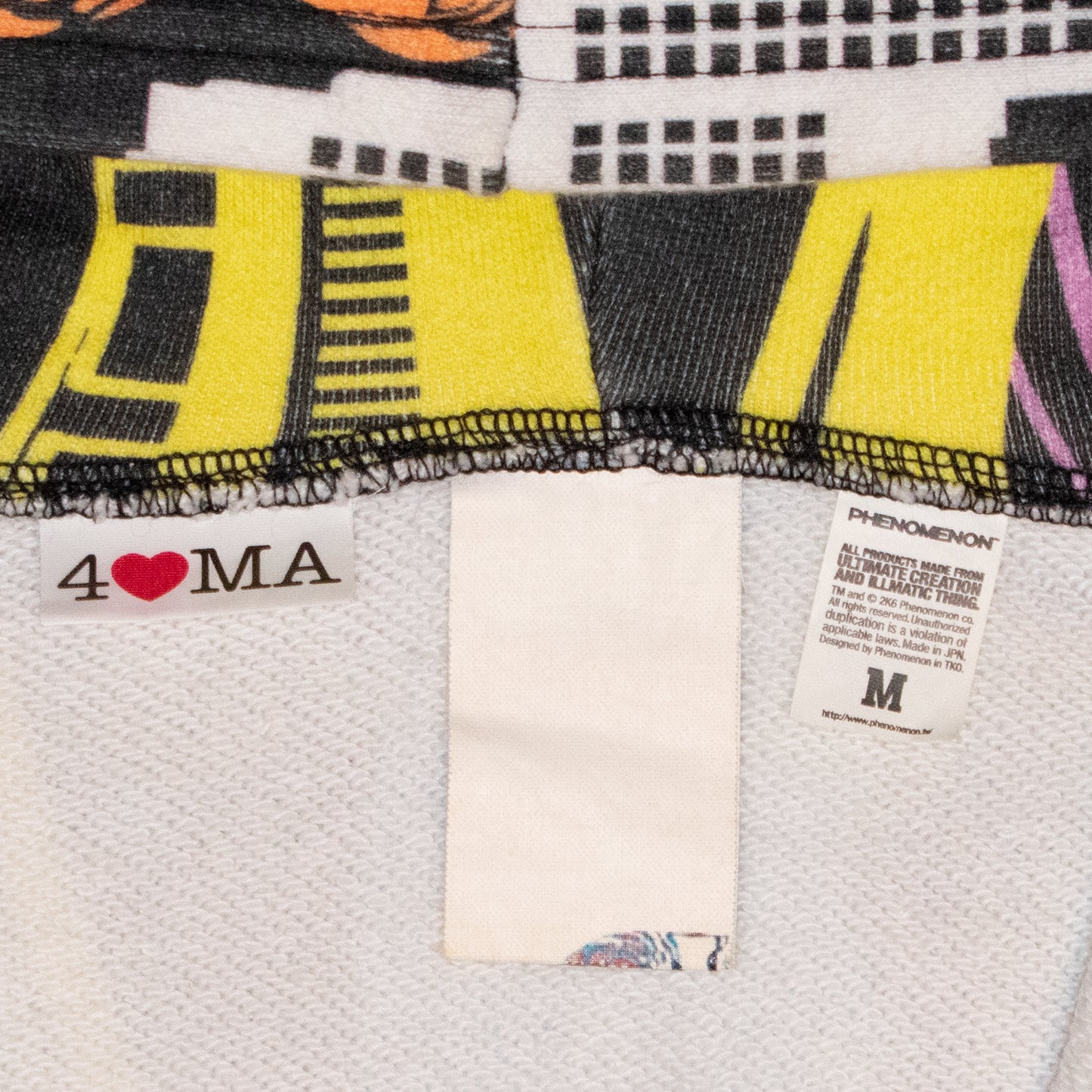 Phenomenon Caution Keep Out Zip-Up Hoodie – 2006