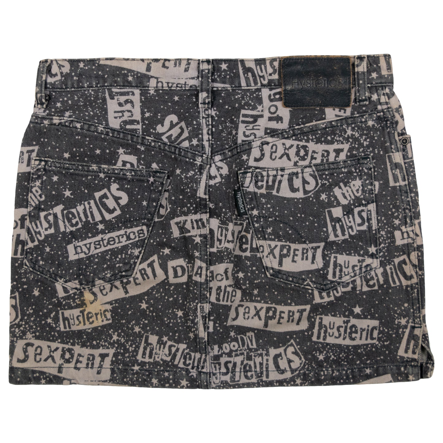 Hysteric Glamour Graphic Denim Skirt