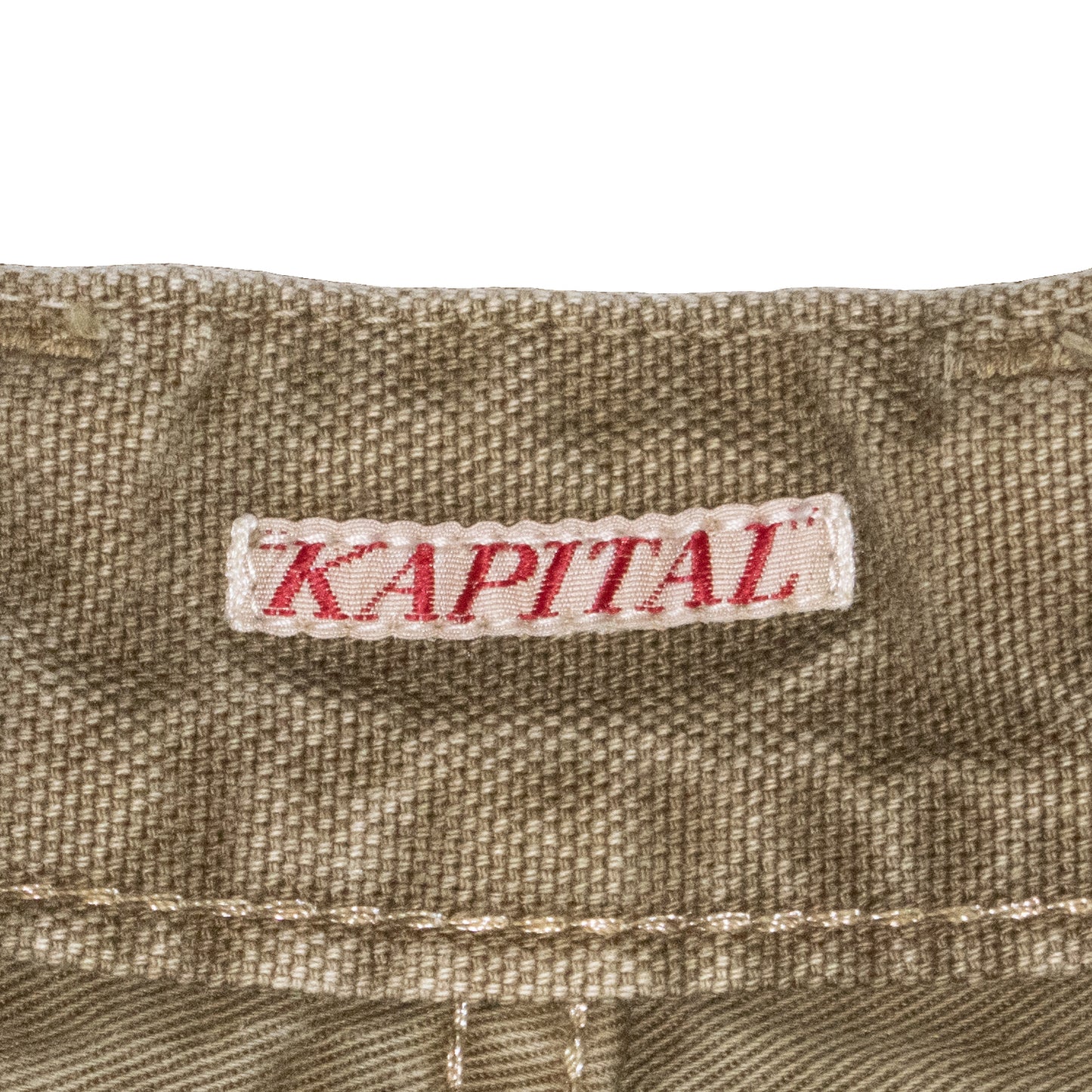 Kapital Clinch Back Paneled Work Pants