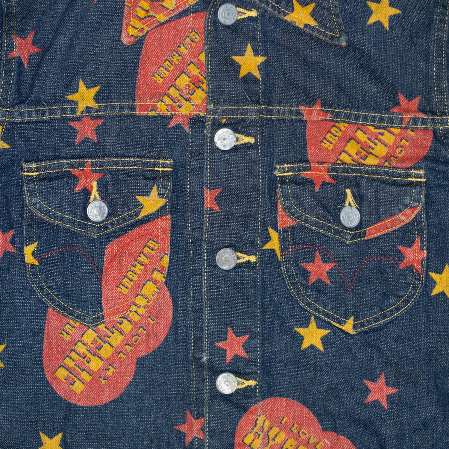 Hysteric Glamour I Love My Hysteric Denim Jacket – 1990s – SaolMortem