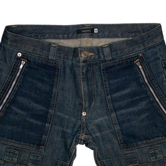 Undercover D.A.V.F. Patchwork Denim – AW01