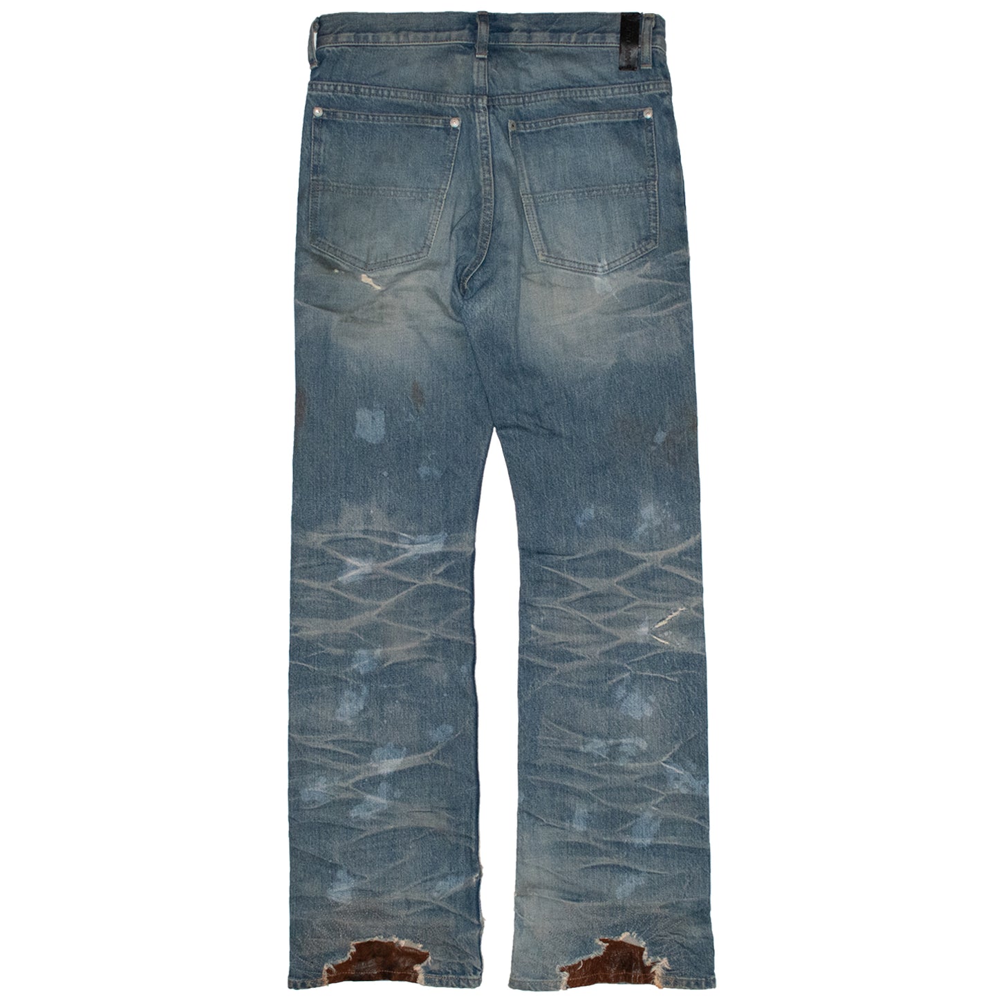 Isamu Katayama Backlash Distressed Rocker Denim