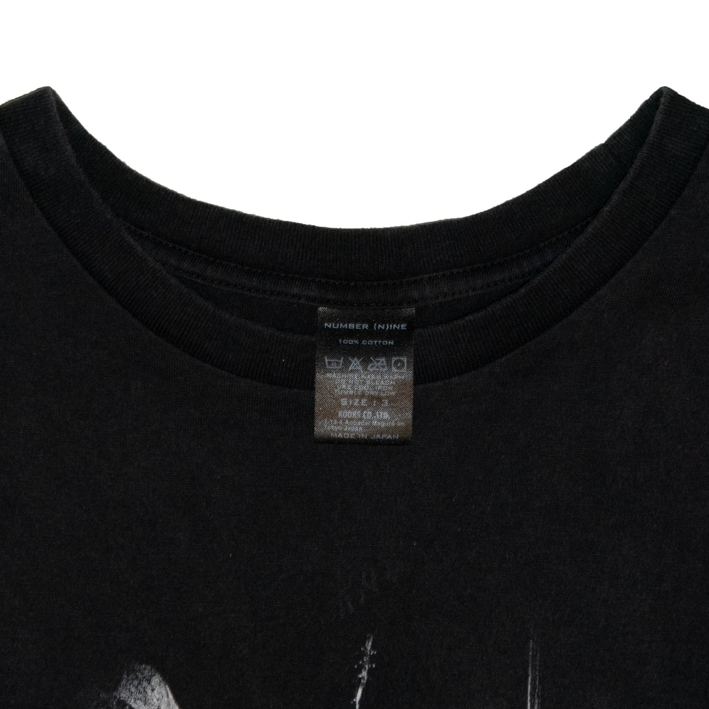 Number (N)ine x Charles Peterson Kurt Cobain Tee – AW09