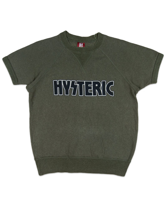 Hysteric Glamour Kiss Logo French Terry Ringer Tee