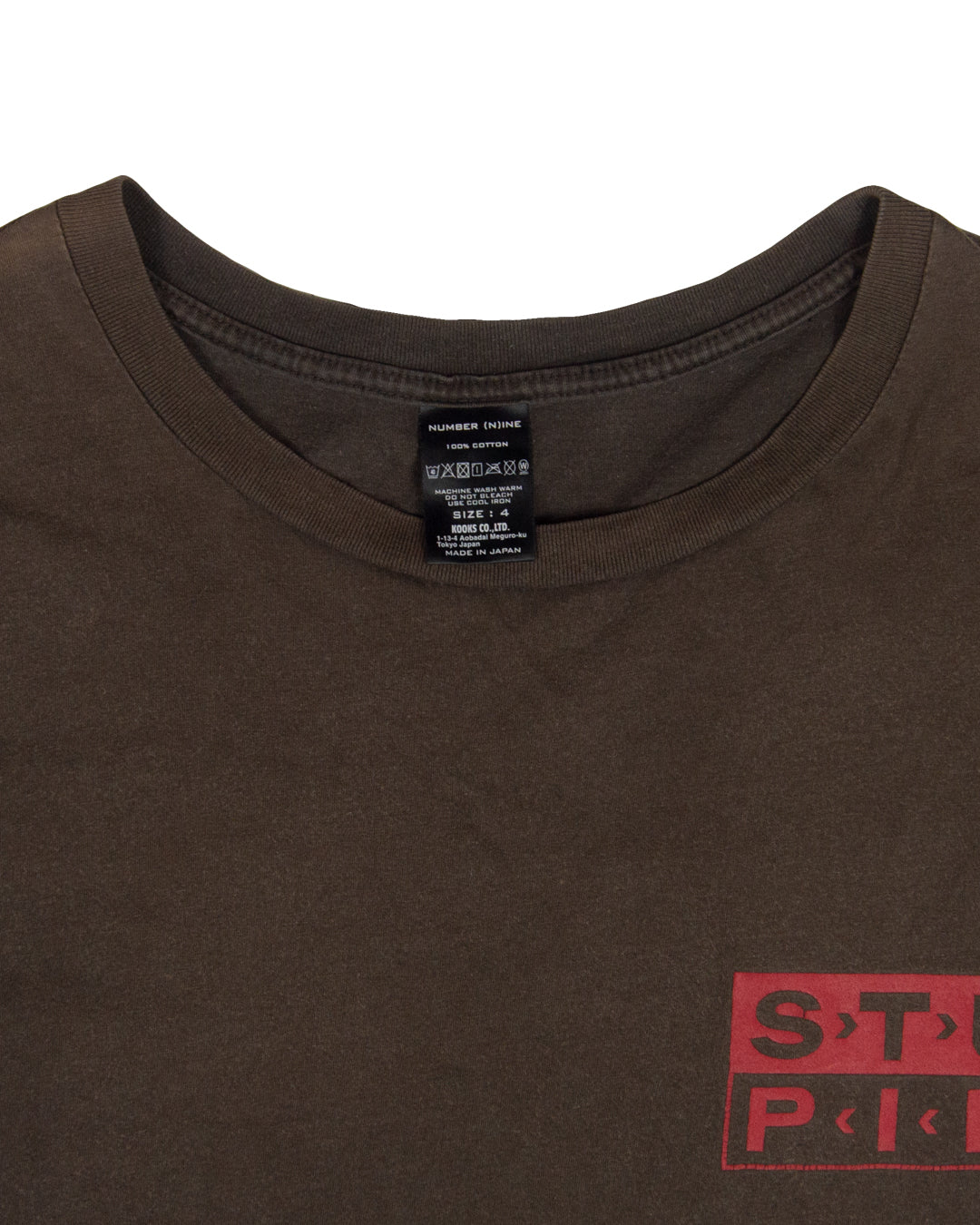 Number (N)ine You Know You’re Not Right Tee