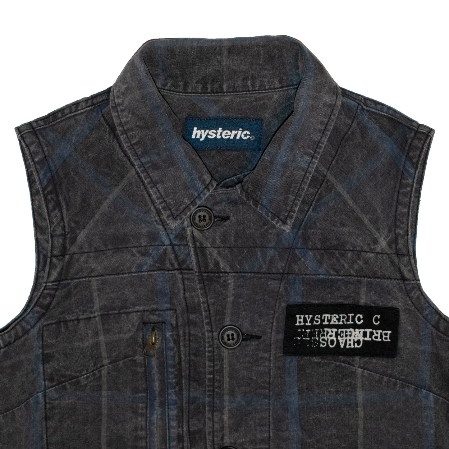 Hysteric Glamour Chaos Patchwork Vest – 1990’s