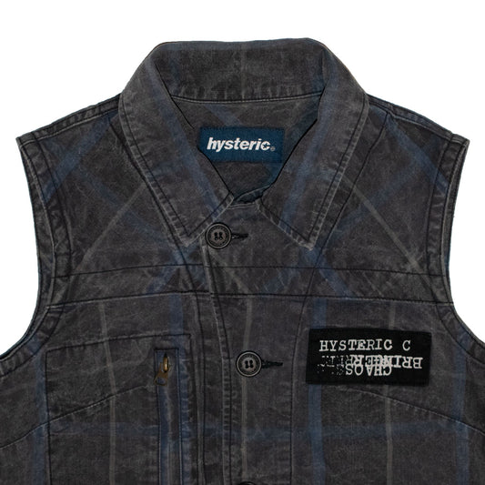Hysteric Glamour Chaos Patchwork Vest – 1990’s