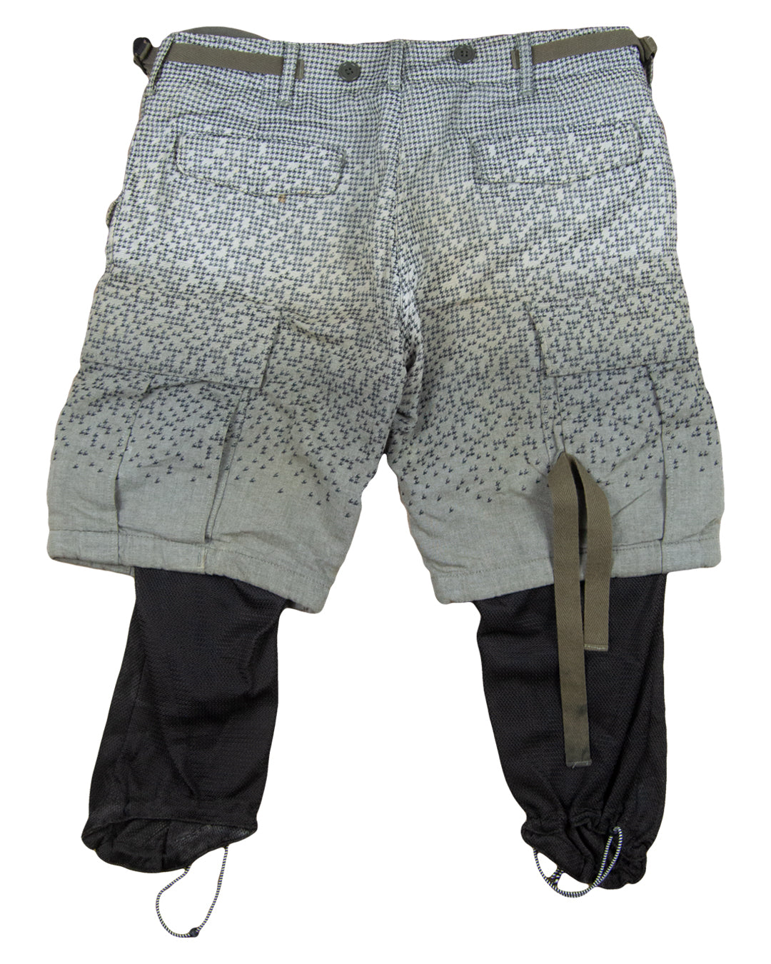 Miharayasuhiro Gradient Parachute Cargo Shorts