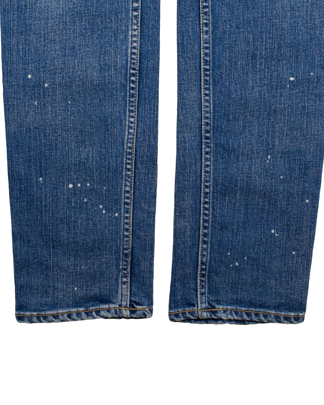 Number (N)ine Distressed Paint Splatter Denim