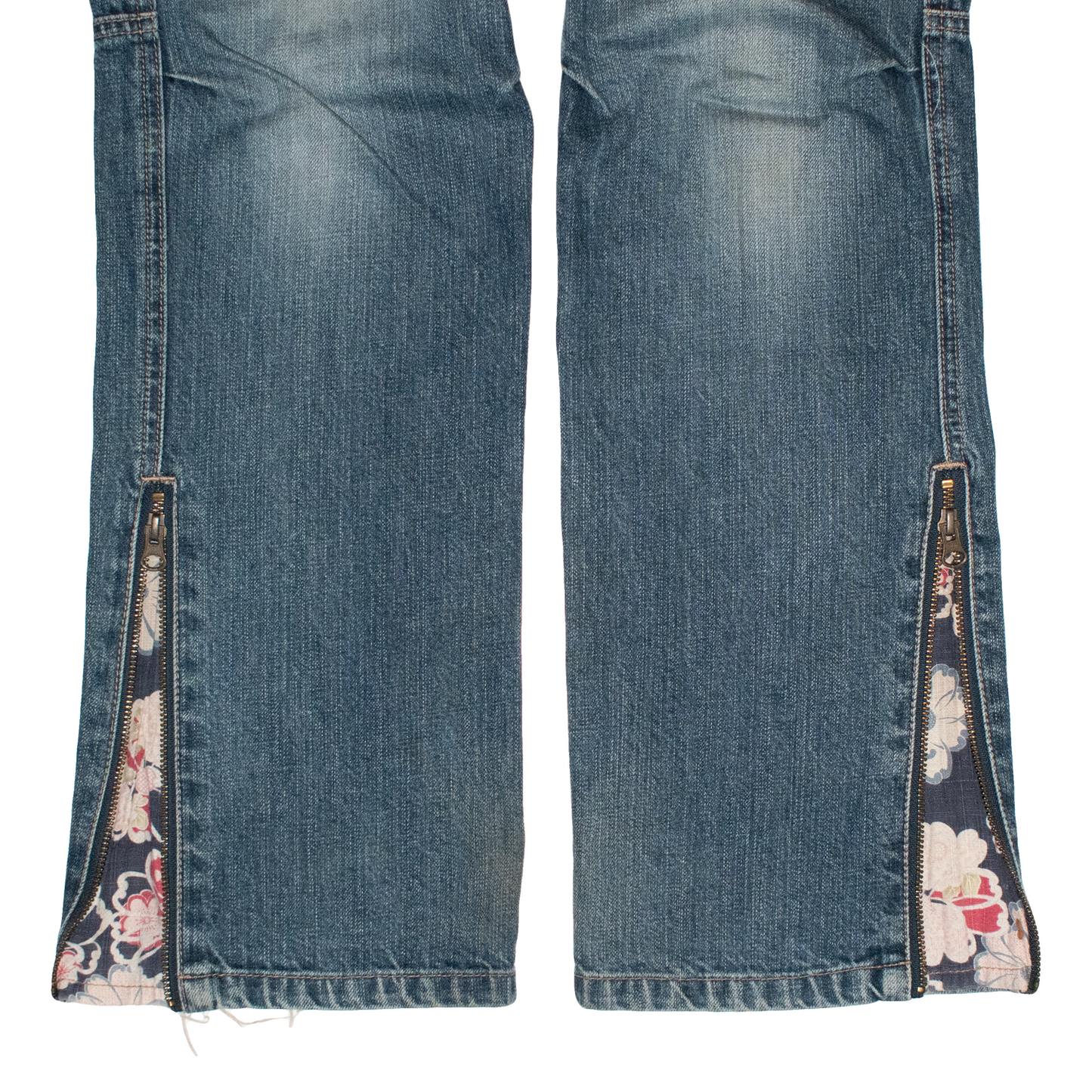 PPFM Paneled Flared Denim
