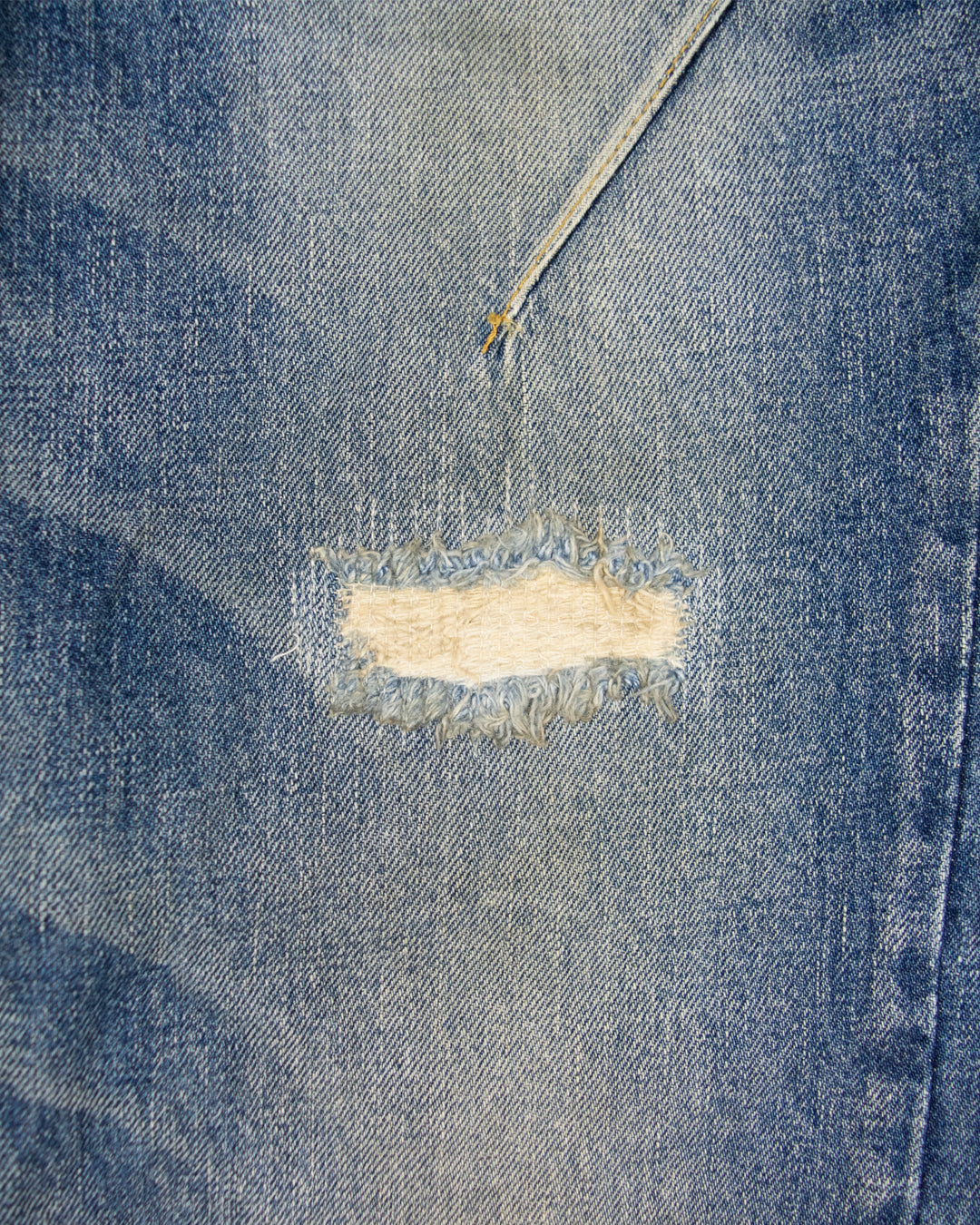 Number (N)ine Distressed Repaired Denim