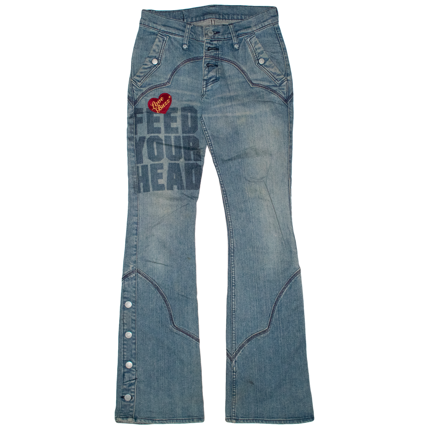 Hysteric Glamour Feed Your Head Denim