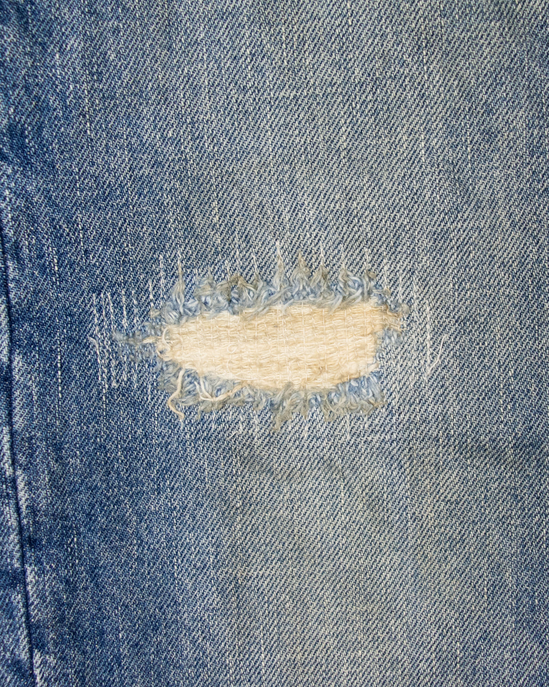 Number (N)ine Distressed Repaired Denim