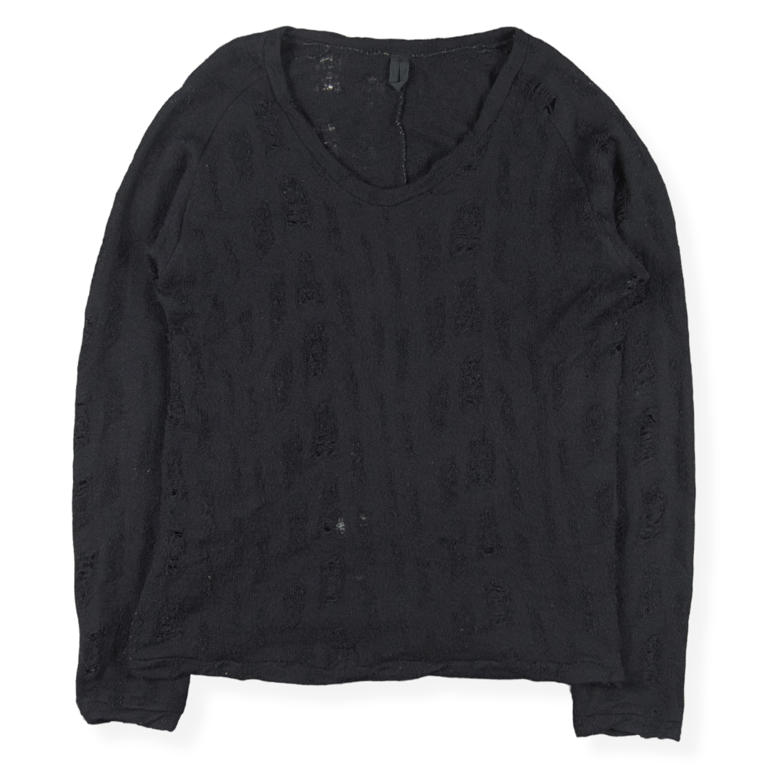 Miharayasuhiro Thrashed Grunge Knit Sweater