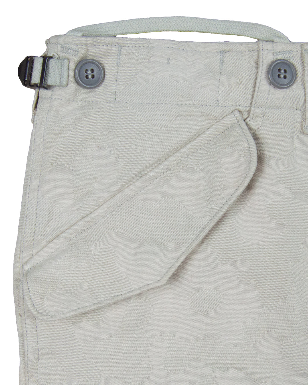 Miharayasuhiro Woven Camo Parachute Cargo Shorts