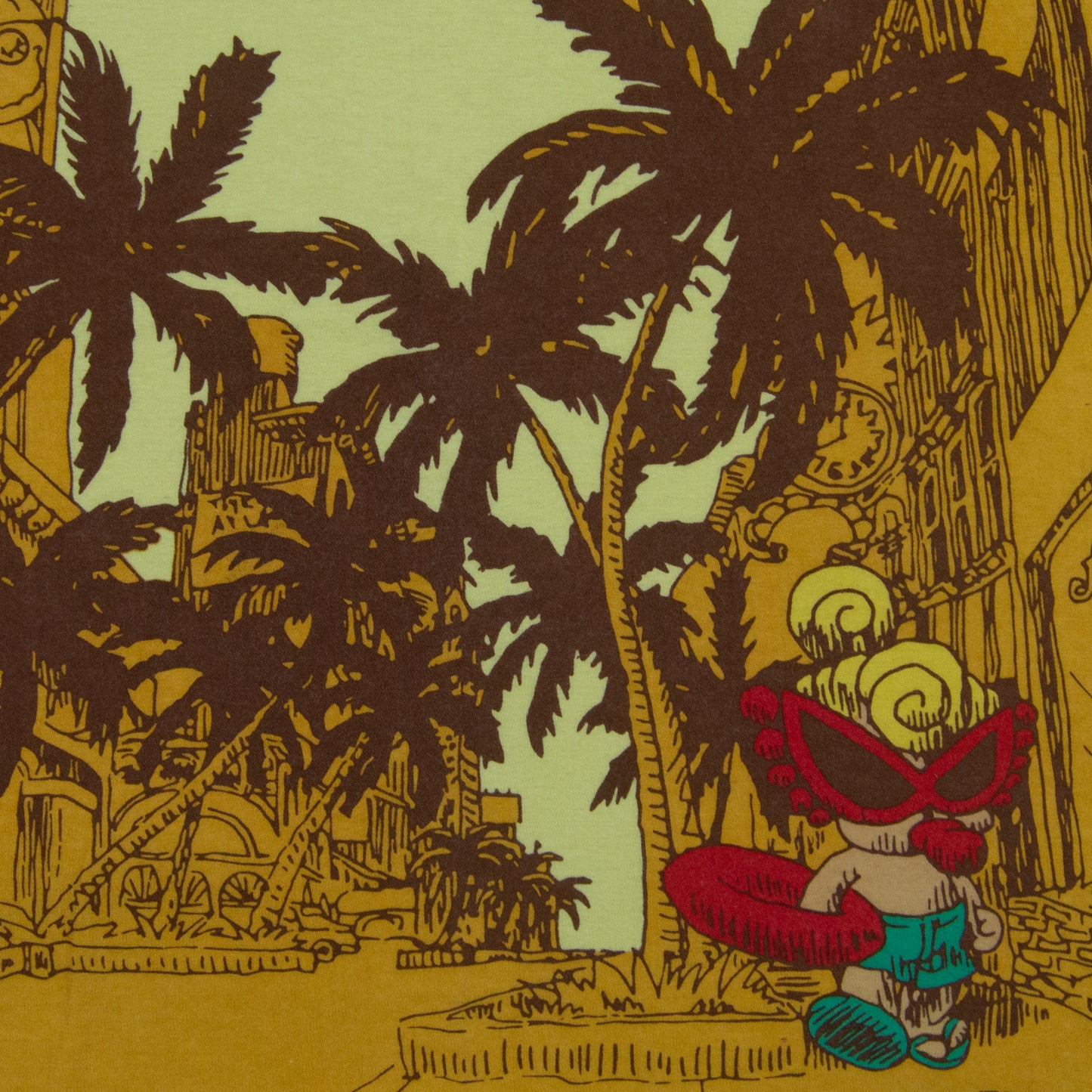 Hysteric Mini Beach Graphic Tank Top