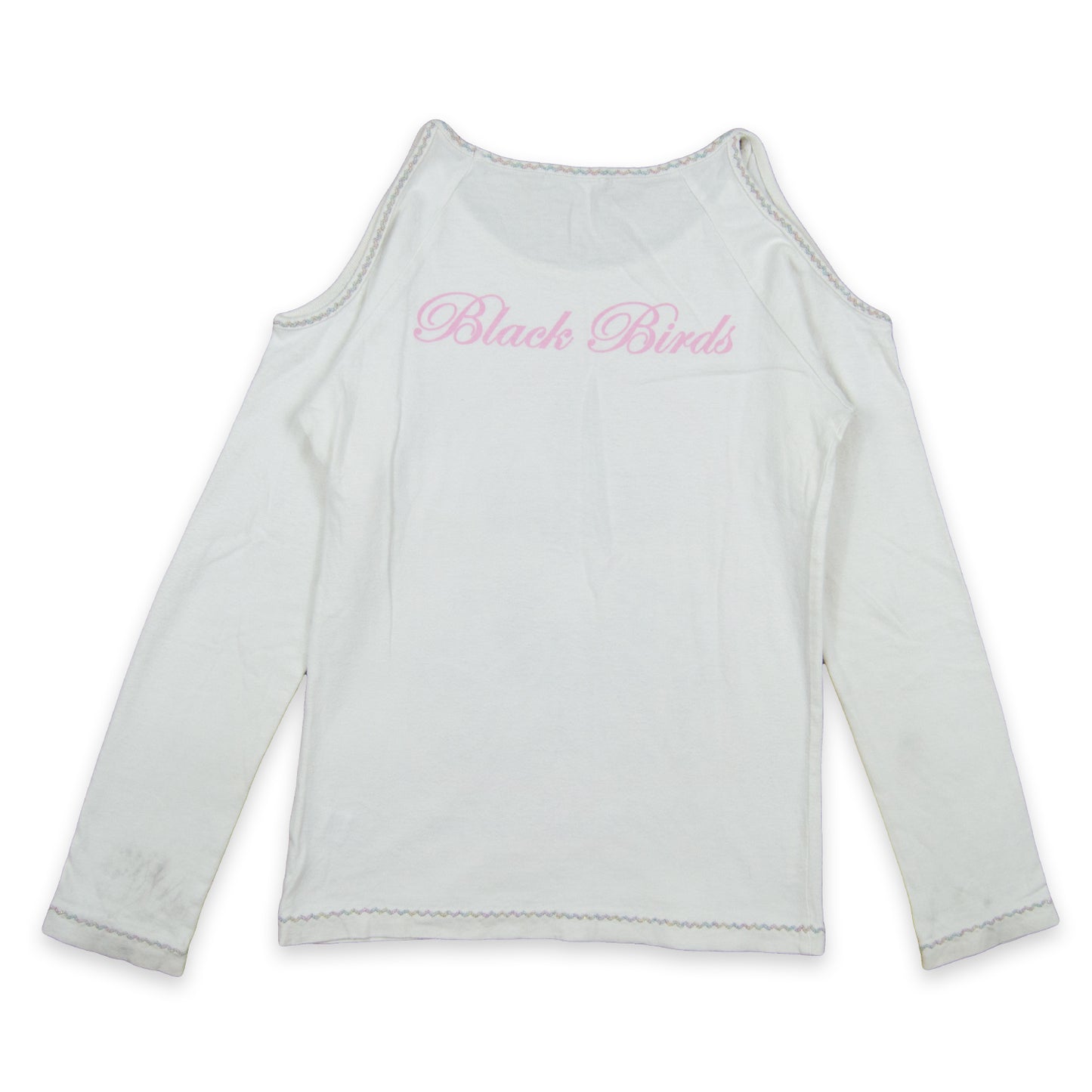 Hysteric Mini Graphic Cut Out Sleeve Long Sleeve Tee