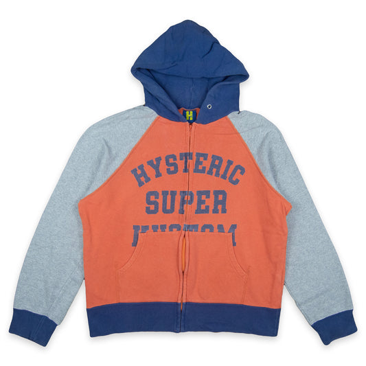 Hysteric Glamour Super Kustom Zip Up Hoodie