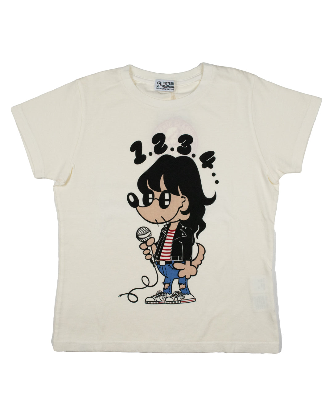 Hysteric Glamour Cartoon Joey Ramone Tee