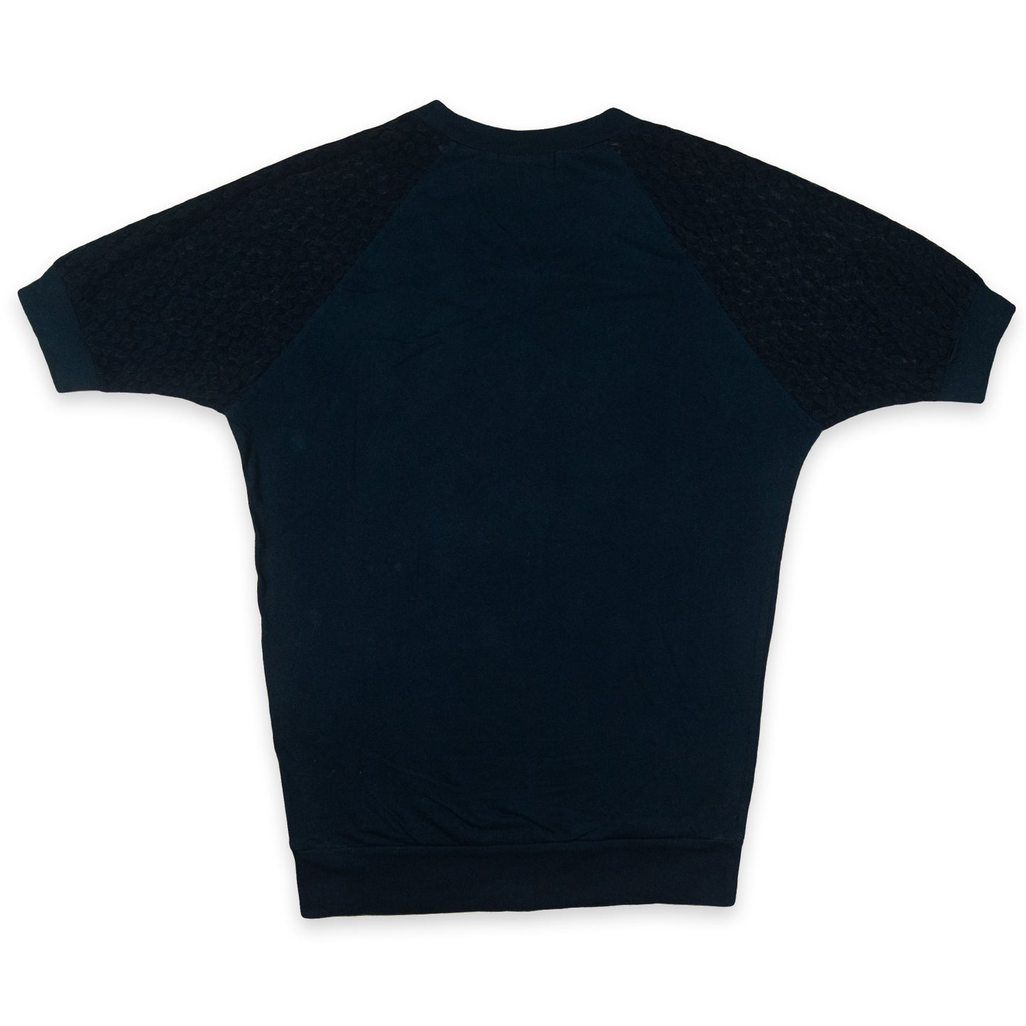 Hysteric Glamour Gonna Miss Me Pin Up Lace Sleeved Ringer Tee